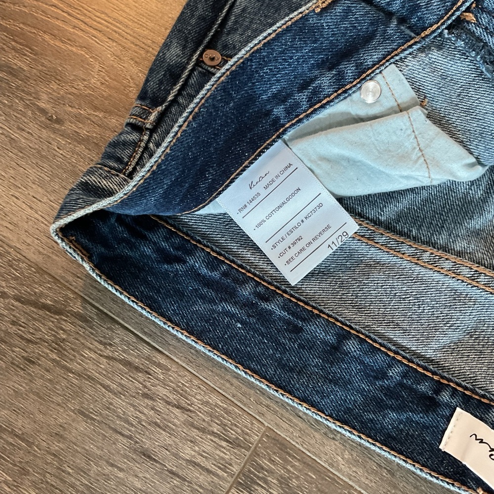 Euc-Kancan Button Fly Distressed Bootcut - image 2